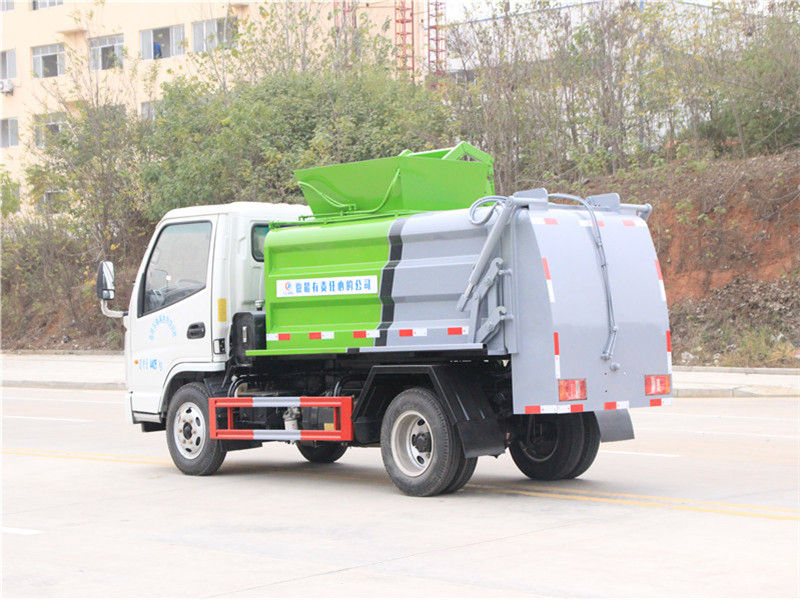 新款凱馬藍(lán)牌餐廚垃圾車