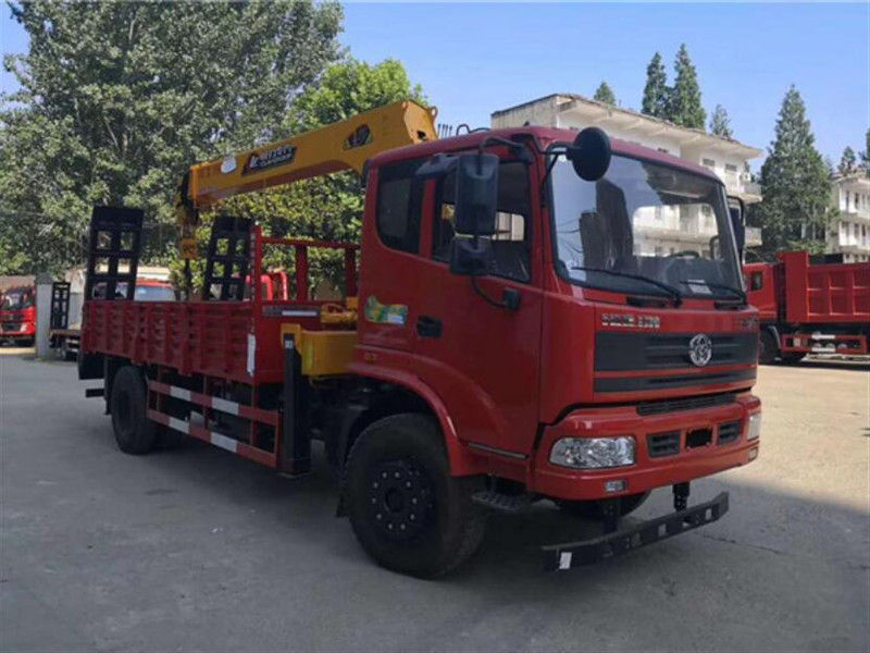 三環(huán)昊龍5噸隨車吊平板運輸車