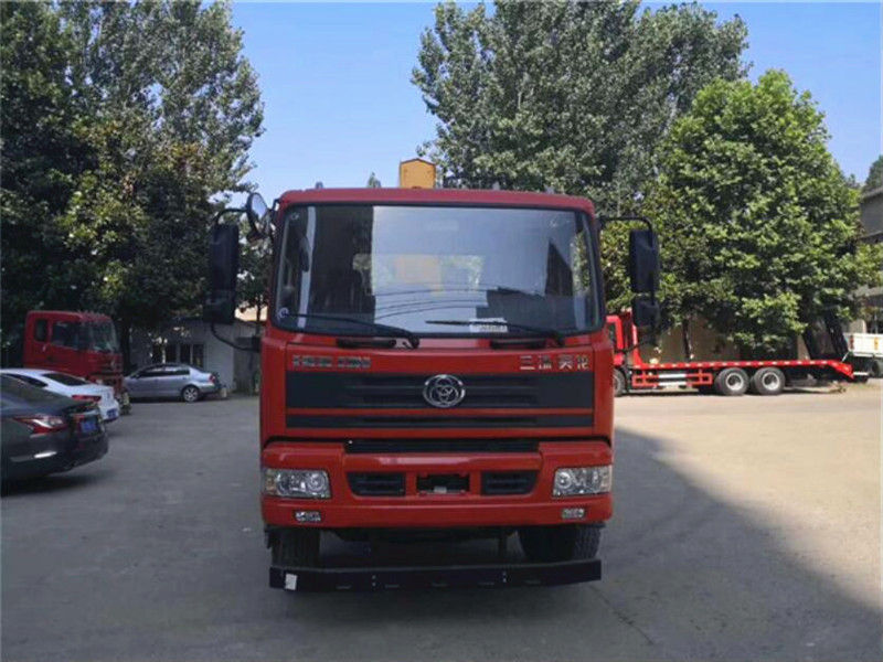 三環(huán)昊龍5噸隨車吊平板運輸車