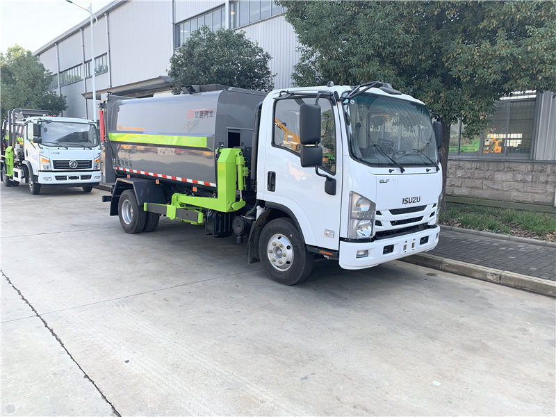 五十鈴掛桶垃圾車(chē)（3-5方）