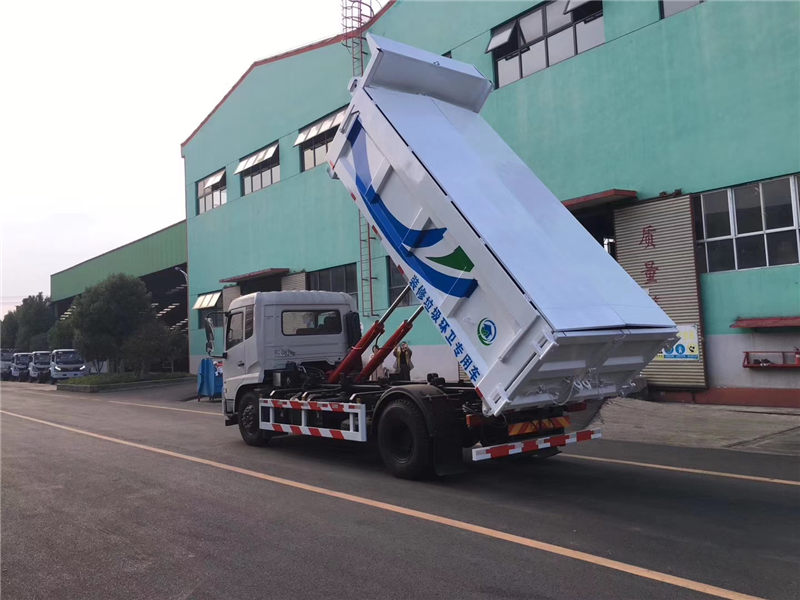 東風(fēng)天錦勾臂垃圾車（國(guó)六12方）