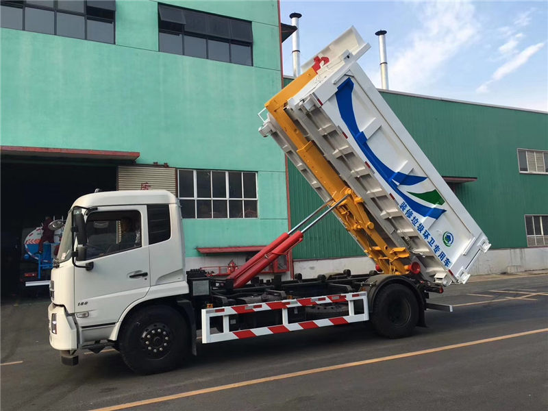 東風(fēng)天錦勾臂垃圾車（國(guó)六12方）