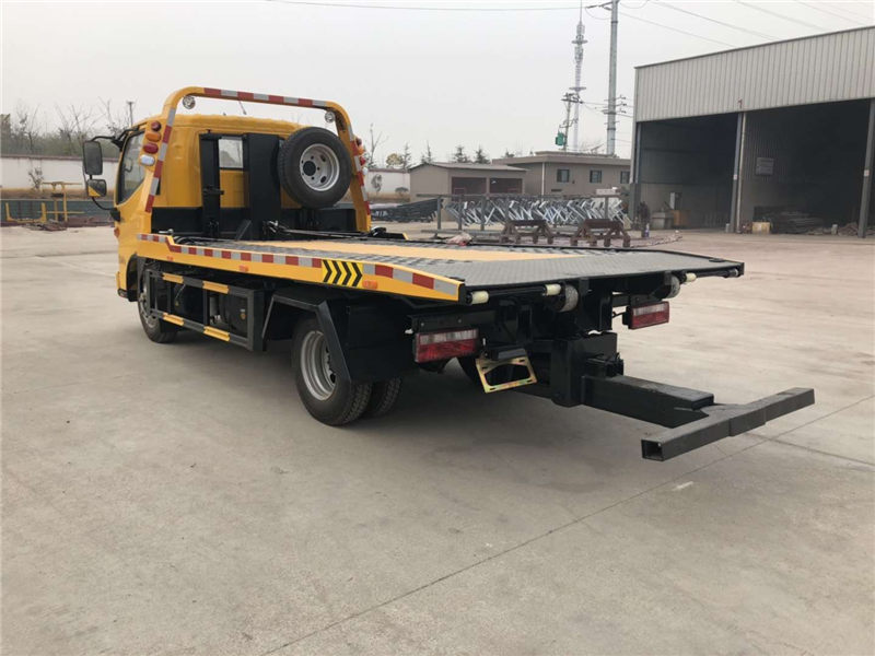 江淮藍牌全落地清障車