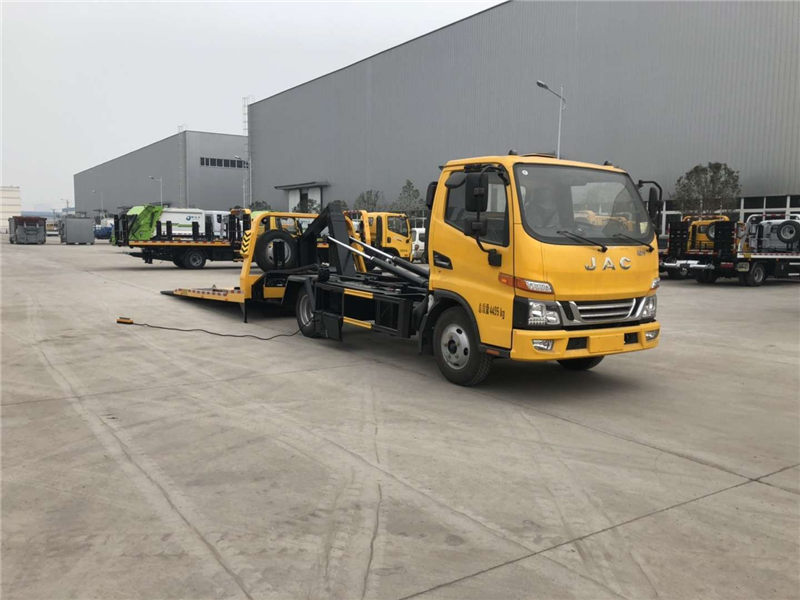 江淮藍牌全落地清障車