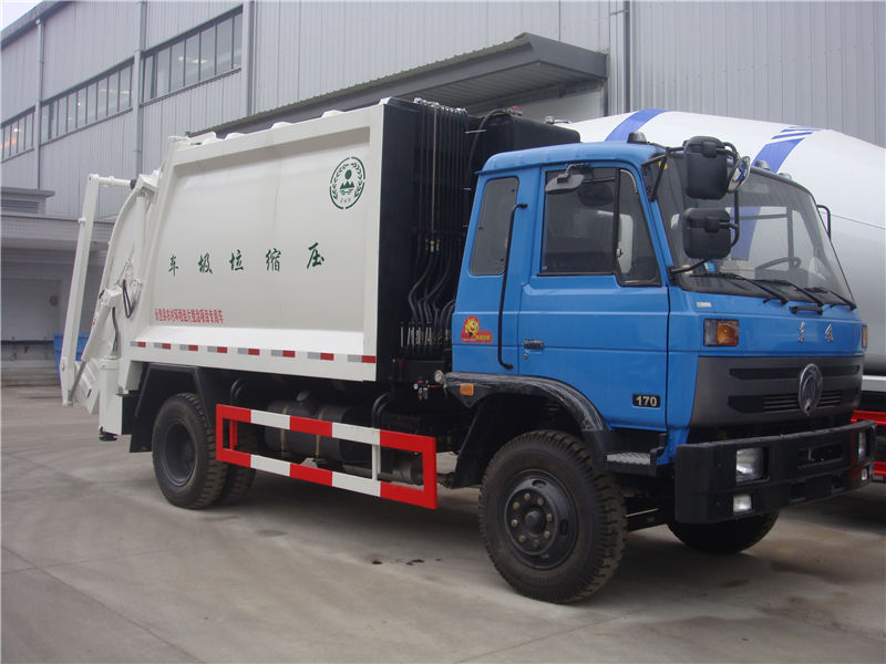 東風(fēng)壓縮垃圾車(chē)（10-12方帶擺臂）