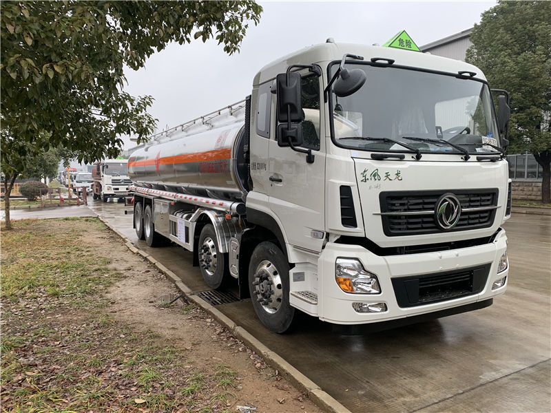 東風(fēng)天龍鋁合金油罐車(chē)（25噸柴油）